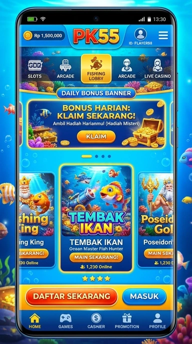 Screenshot fitur unggulan yang membuat pk55 menonjol.